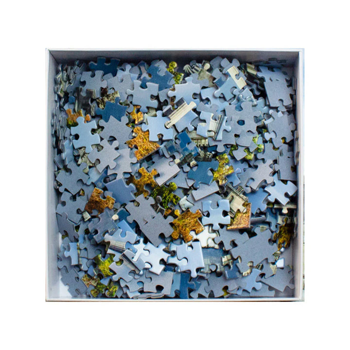 Den Blå Moské Puslespil - 500 Brikker - Finest Choice