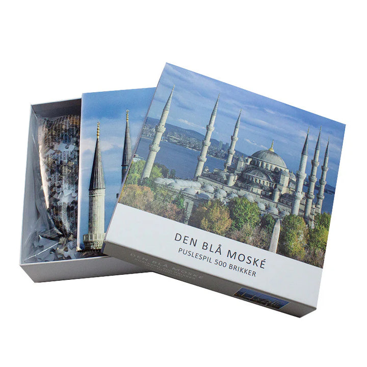 Den Blå Moské Puslespil - 500 Brikker - Finest Choice