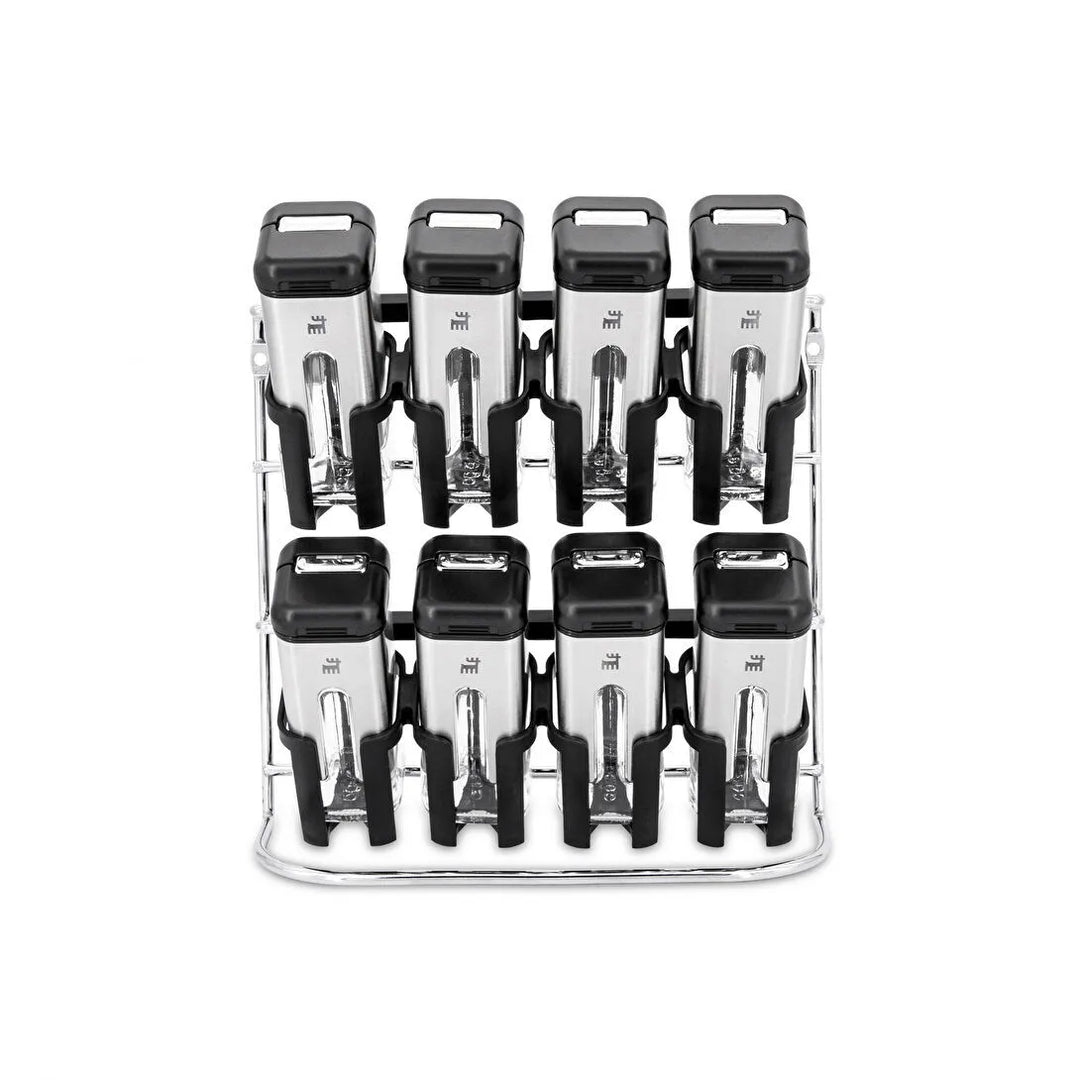 Karaca Shinex Inox Krydderisæt – 9 Dele i Rustfrit Stål