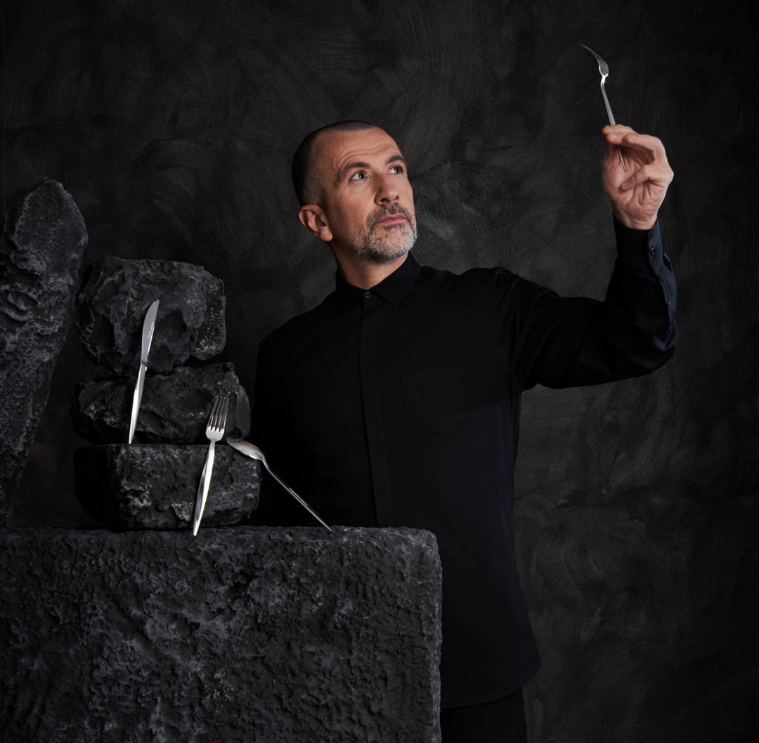 Karaca x Sarıyer Design – 316 Elegance Sarıyer Sølv – 84-dele Bestiksæt til 12 personer.