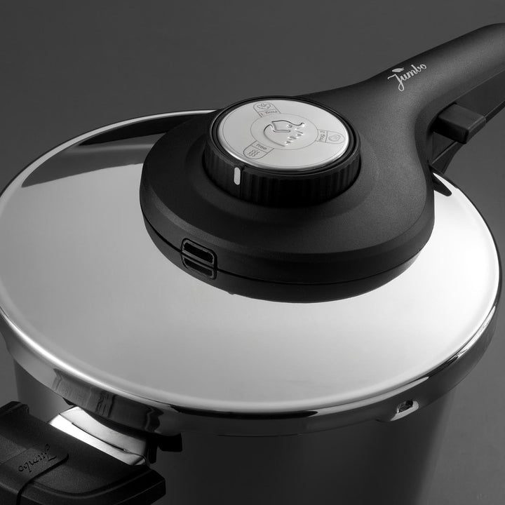 Karaca Jumbo Prime Master Trykkoger i Rustfrit Stål – 6 L / 22 cm