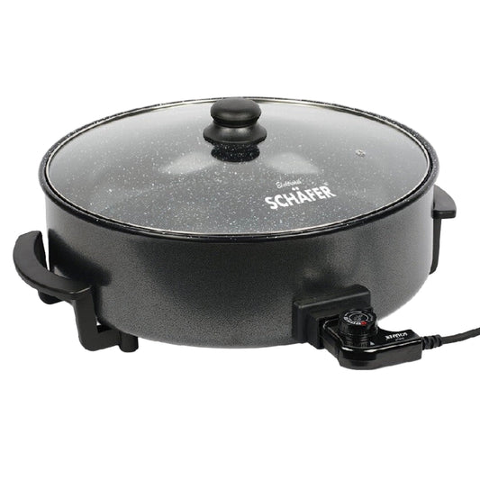 Schäfer Elektrisk Pizza- og Multipande 36x7 cm - 1500W