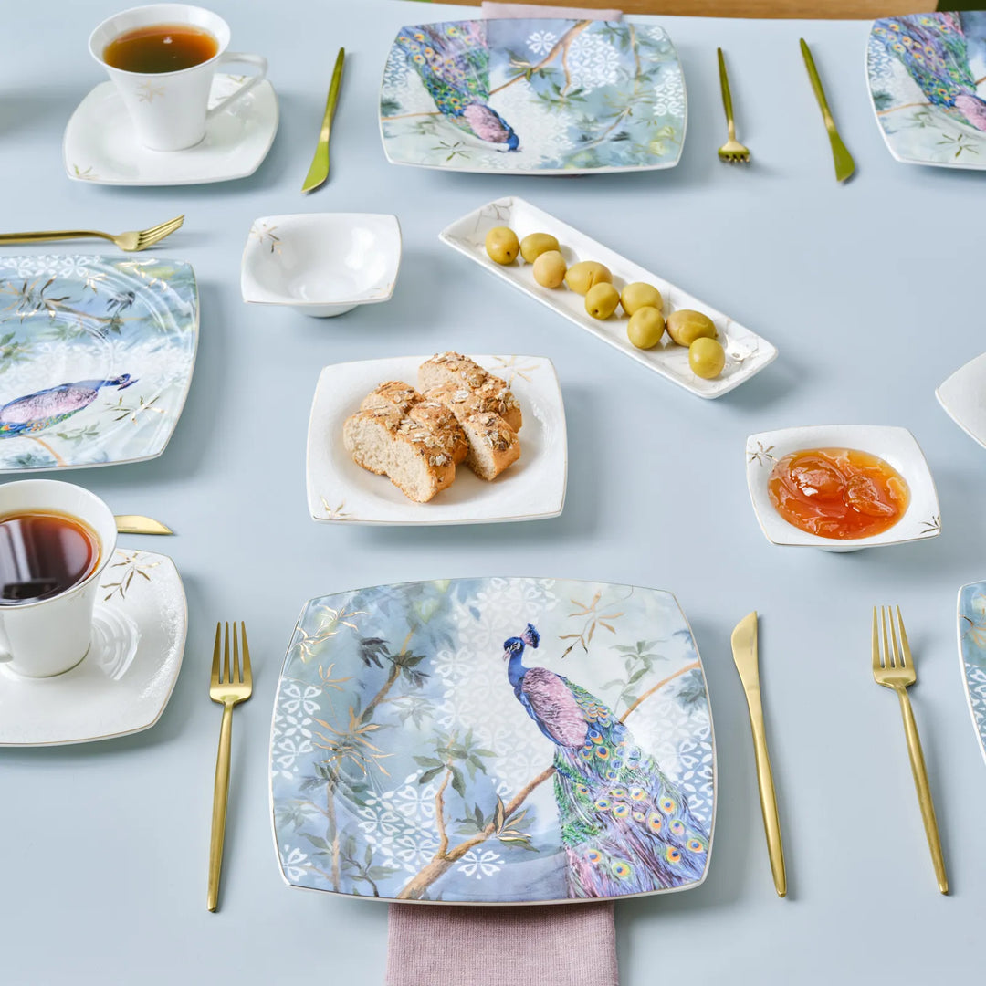 Karaca Fine Pearl Pavo – 26-dele Morgenmadssæt til 6 personer