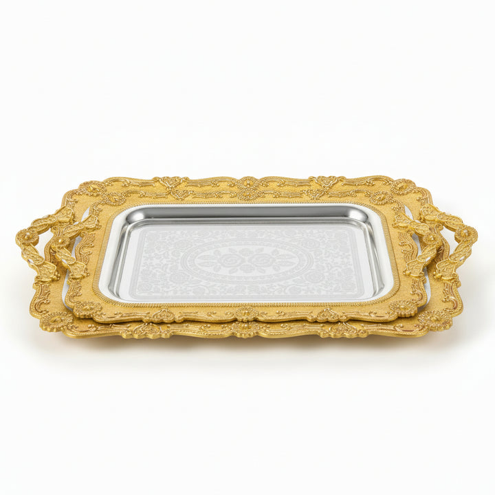 Almina Metalbakkesæt 2 stk. Guld/Sølv | Flere Varianter