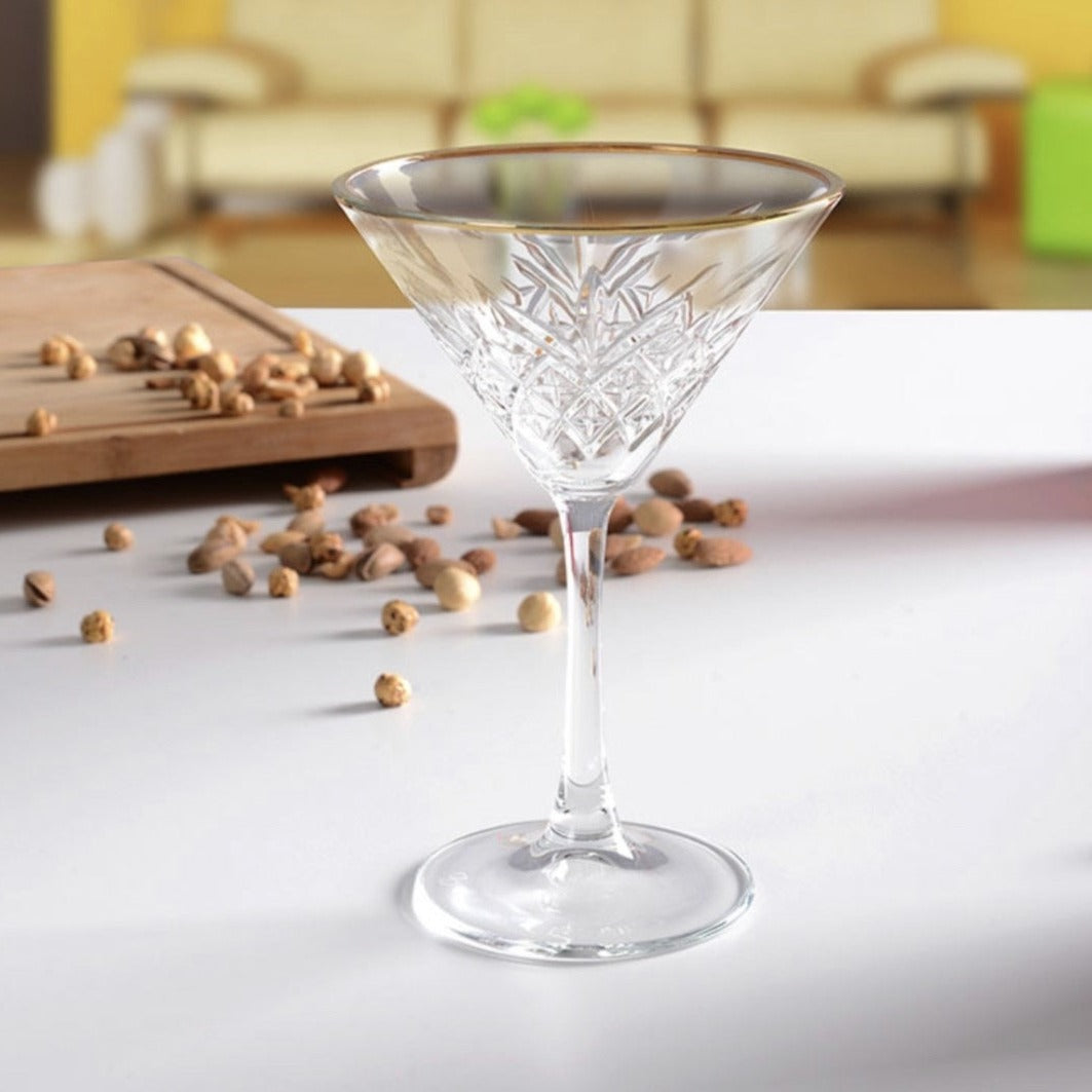Martini Glas - Pasabahce Golden touch - Løven Home