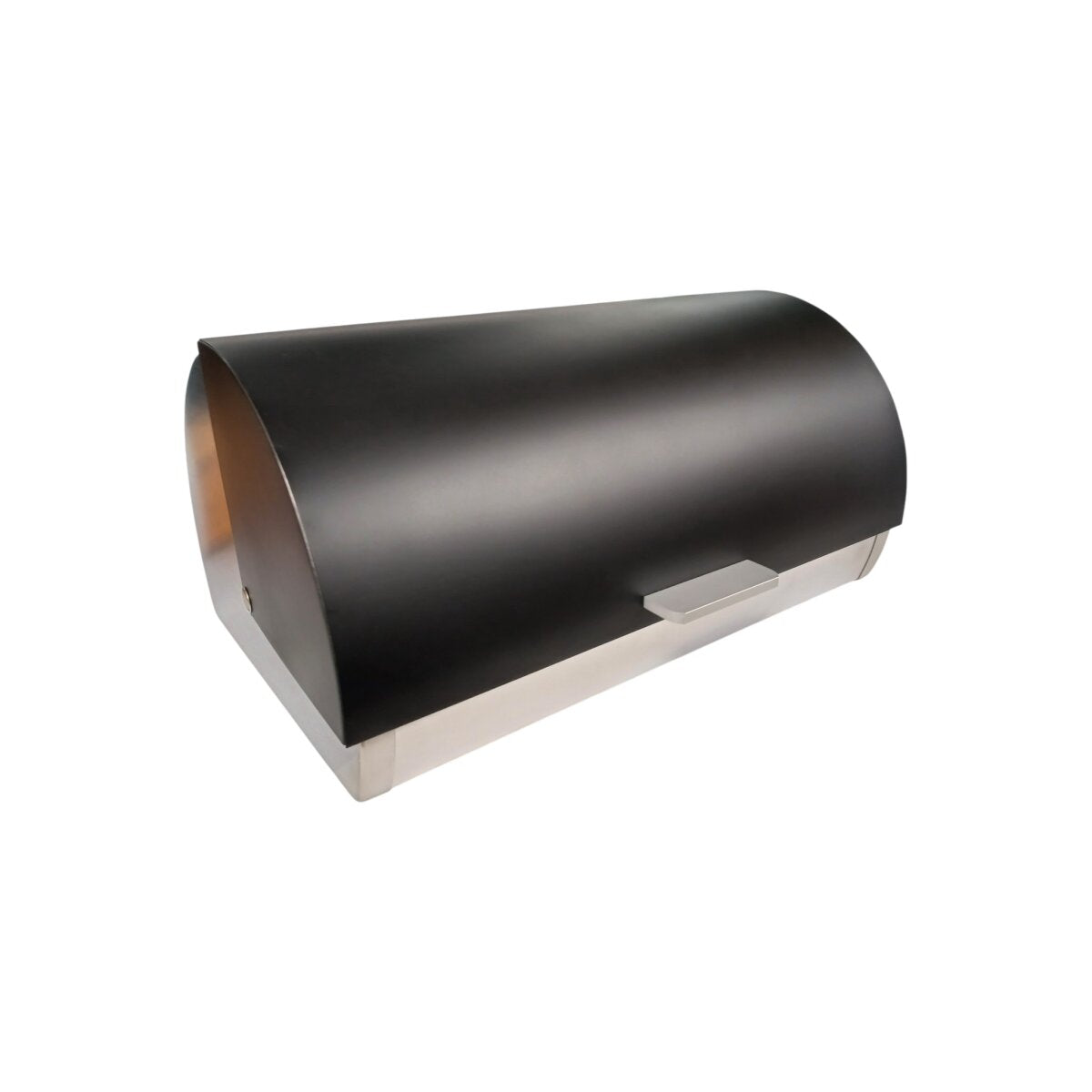 Michelino Brødkasse i Rustfrit Stål – Sort Design (38,5 cm)