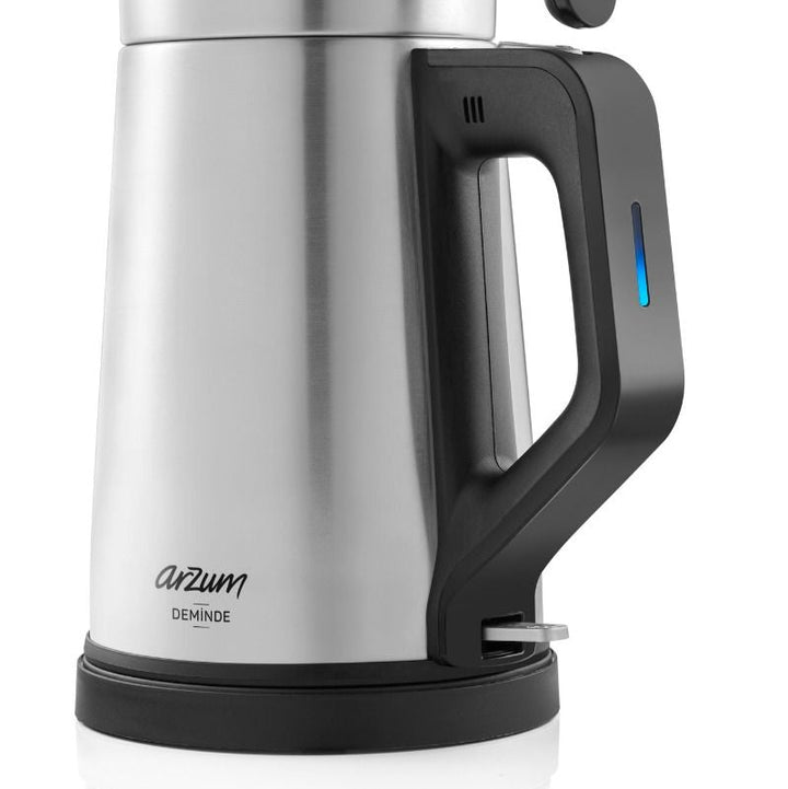 Arzum Deminde Elektrisk Temaskine 2,8 Liter – Sølv