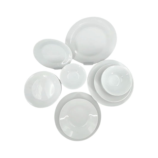 Die Weisse Rose – Bianco Classico Porcelæn Tafelservice 24 dele til 6 personer