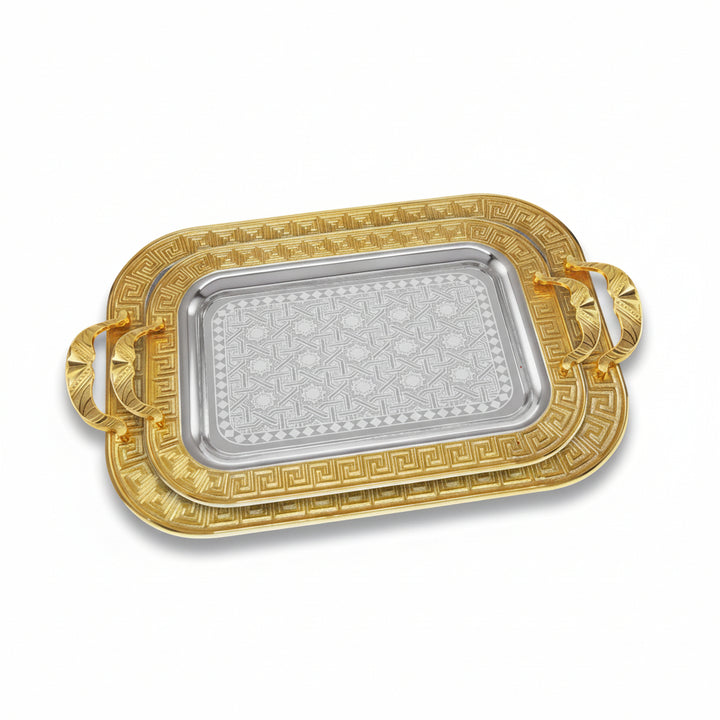 Almina Metalbakkesæt 2 stk. Guld/Sølv | Flere Varianter