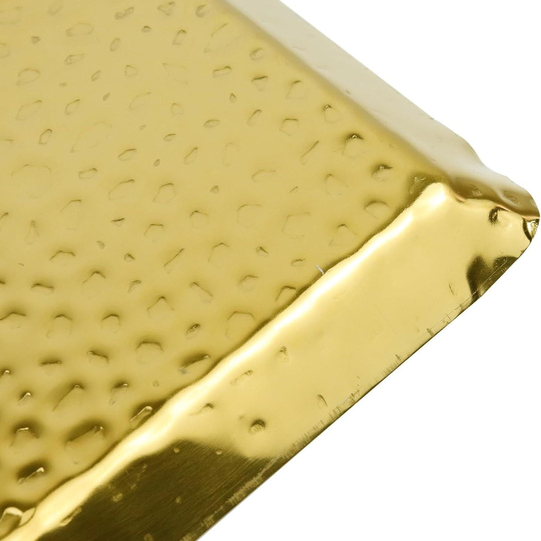 Karaca Loren Dekorativ Guld Bakke – 25 x 12 cm