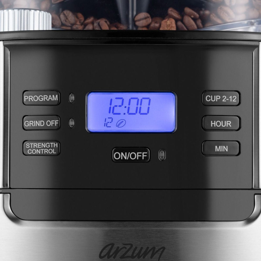 Arzum Brewtime Fresh Grind Filter Kaffemaskine m/Kværn