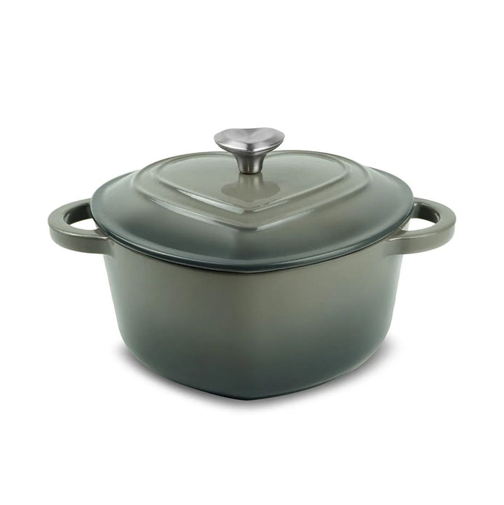 Karaca Love Støbejernsgryde (Induktion) – 1,9 liter - Grå