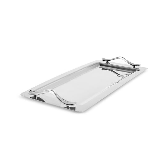 Karaca Ortho Serveringsbakke - Rustfrit stål 50x23 cm