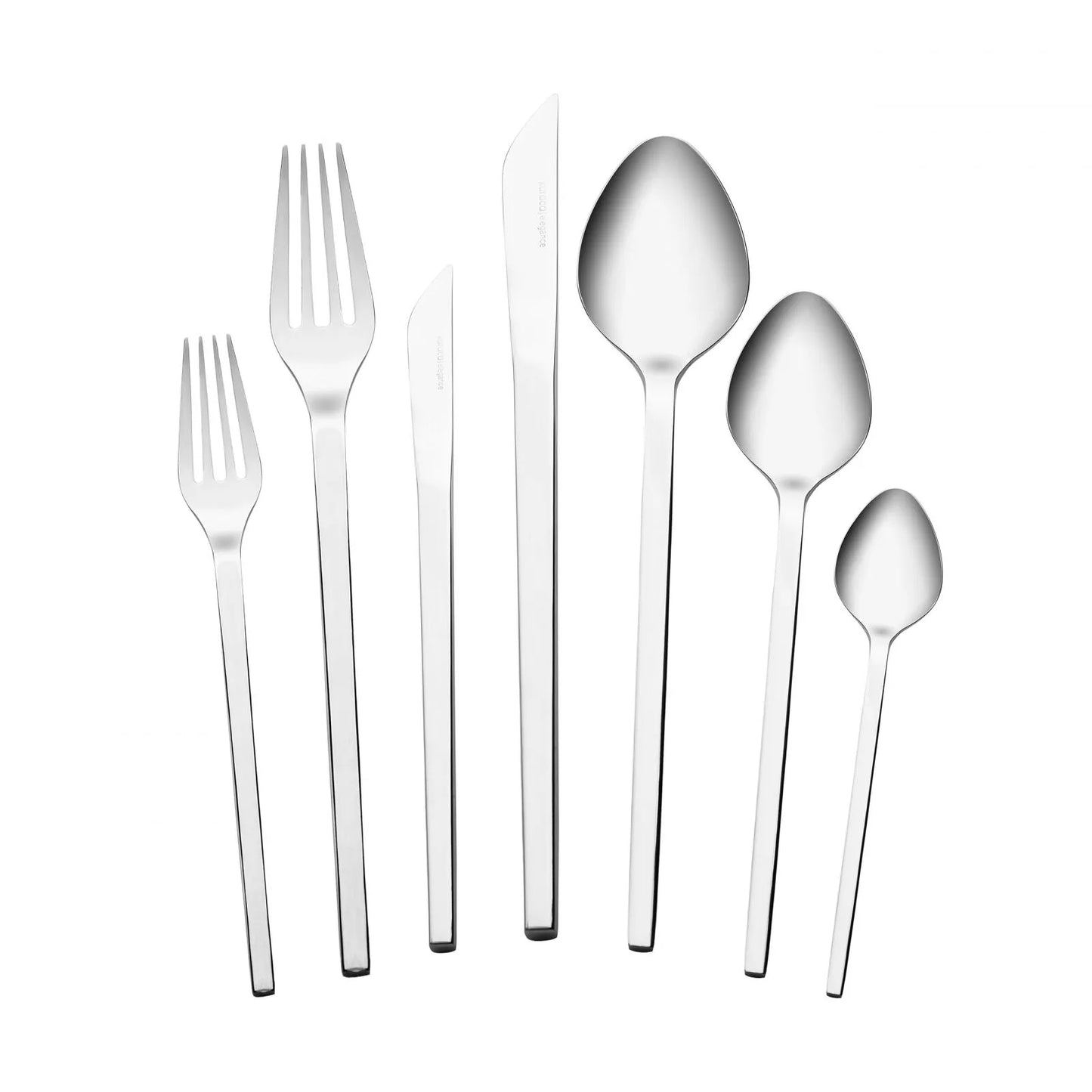 Karaca Elegance Monolith Sølv – Bestiksæt til 12 personer, 84 dele