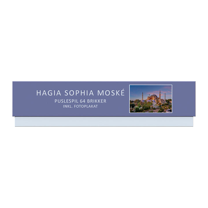 Hagia Sofia Moské Puslespil - 64 Brikker - Finest Choice