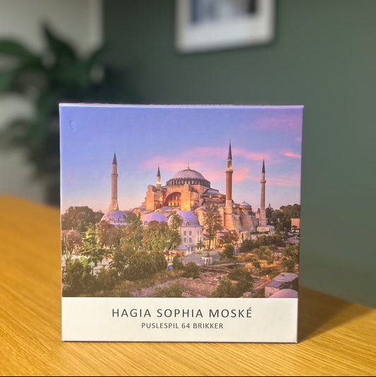 Hagia Sofia Moské Puslespil - 64 Brikker - Finest Choice