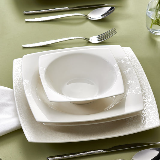 Karaca Flava Porcelænssæt - 24 dele 6 personer