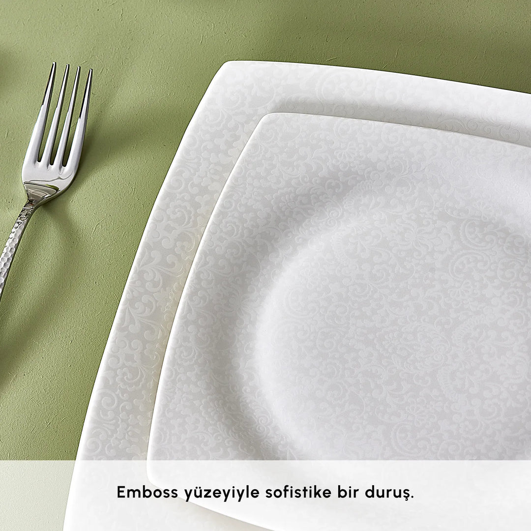 Karaca Flava Porcelænssæt - 24 dele 6 personer