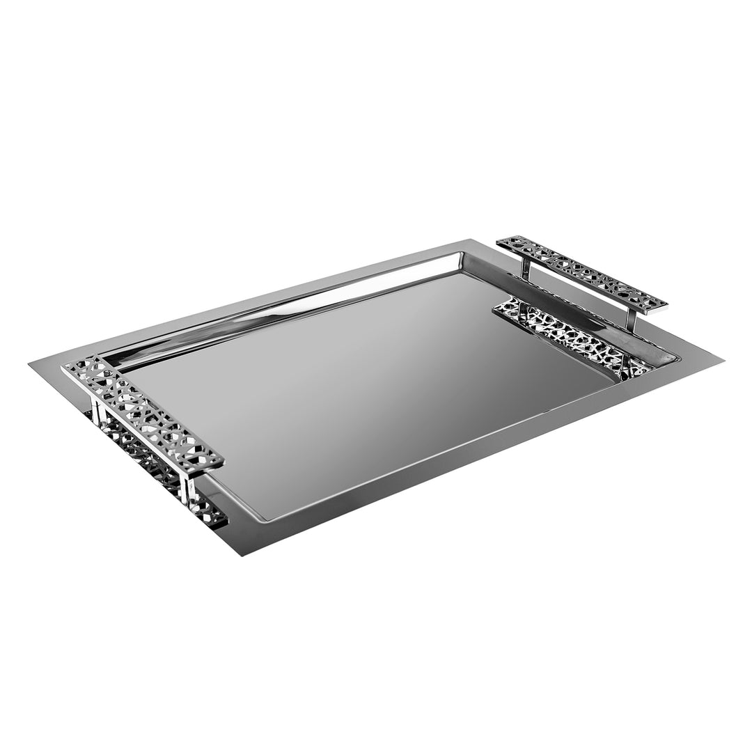 Karaca Petek Teglassæt Sølv - 12 Personer 40 Dele