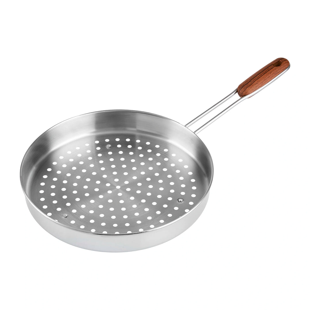 Karaca Mutfaksever - Kestanjepande - Rustfrit Stål - 26 cm