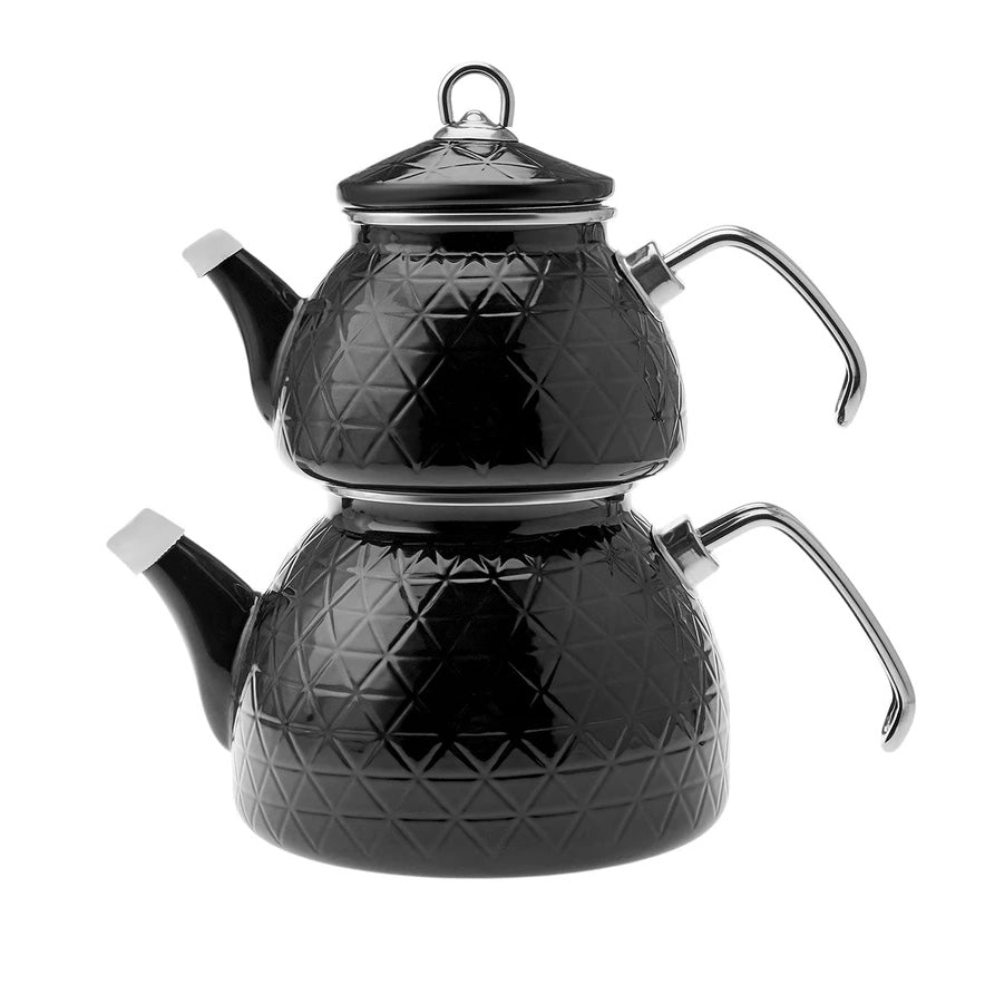 Karaca Kristal Emalje Tekandesæt 3,4 liter