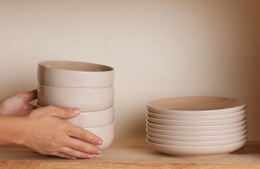 Karaca Earth Collection Terra – 36 dele Middagsservice til 8 personer, Beige