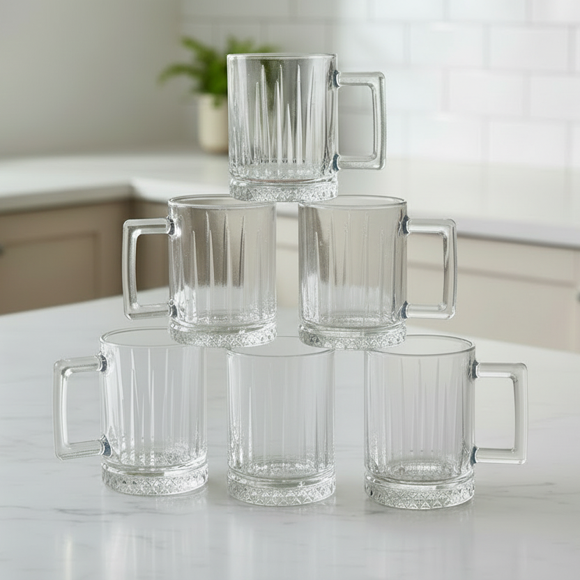 Almina Elisa Glaskrussæt 6 stk, 250 ml