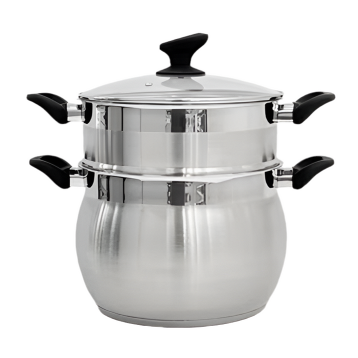 Damp- og Couscous Gryde Rustfrit Stål 22 cm 6 L - Kaiser Koch