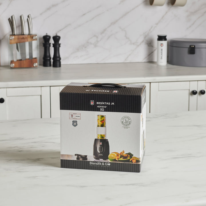 Karaca x Besiktas BlendFit Go Personal Smoothie-Blender - Sort
