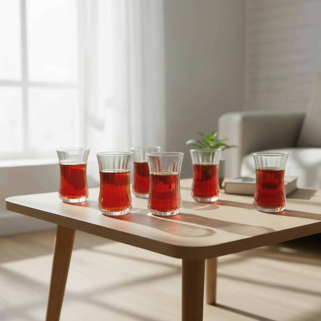 Almina Elisa Teglassæt 6 stk - 175 ml