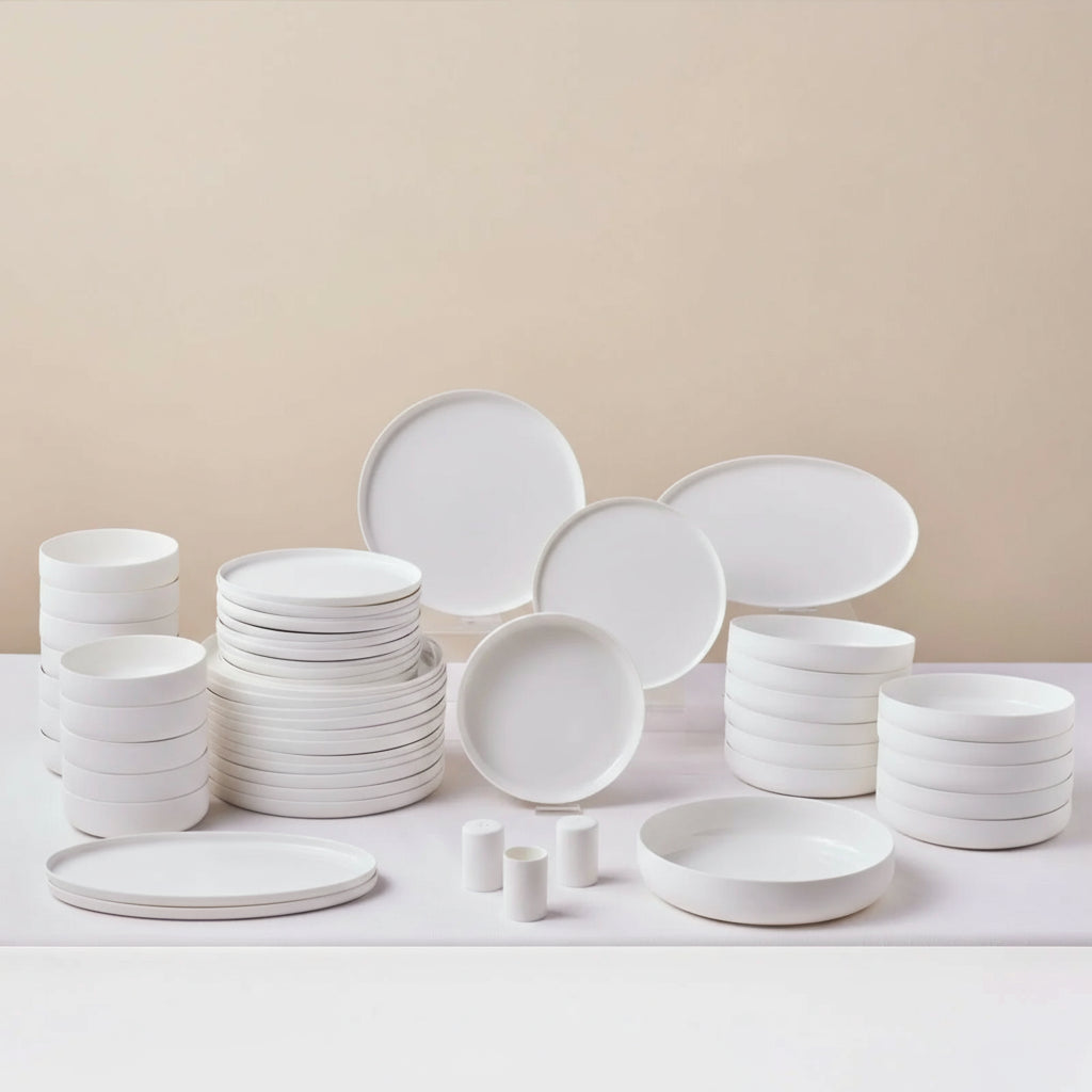 Karaca Earth Collection Matte Glaze 55 Dele Spisestel til 12 Personer