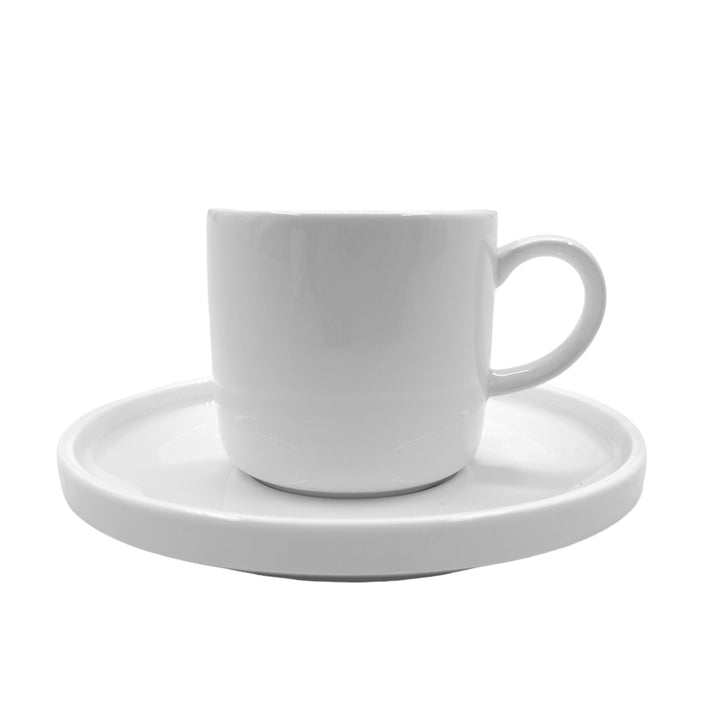 Porcelæn Kaffekopper Sæt 6 Pers. 12 dele - Almina - Løven Home