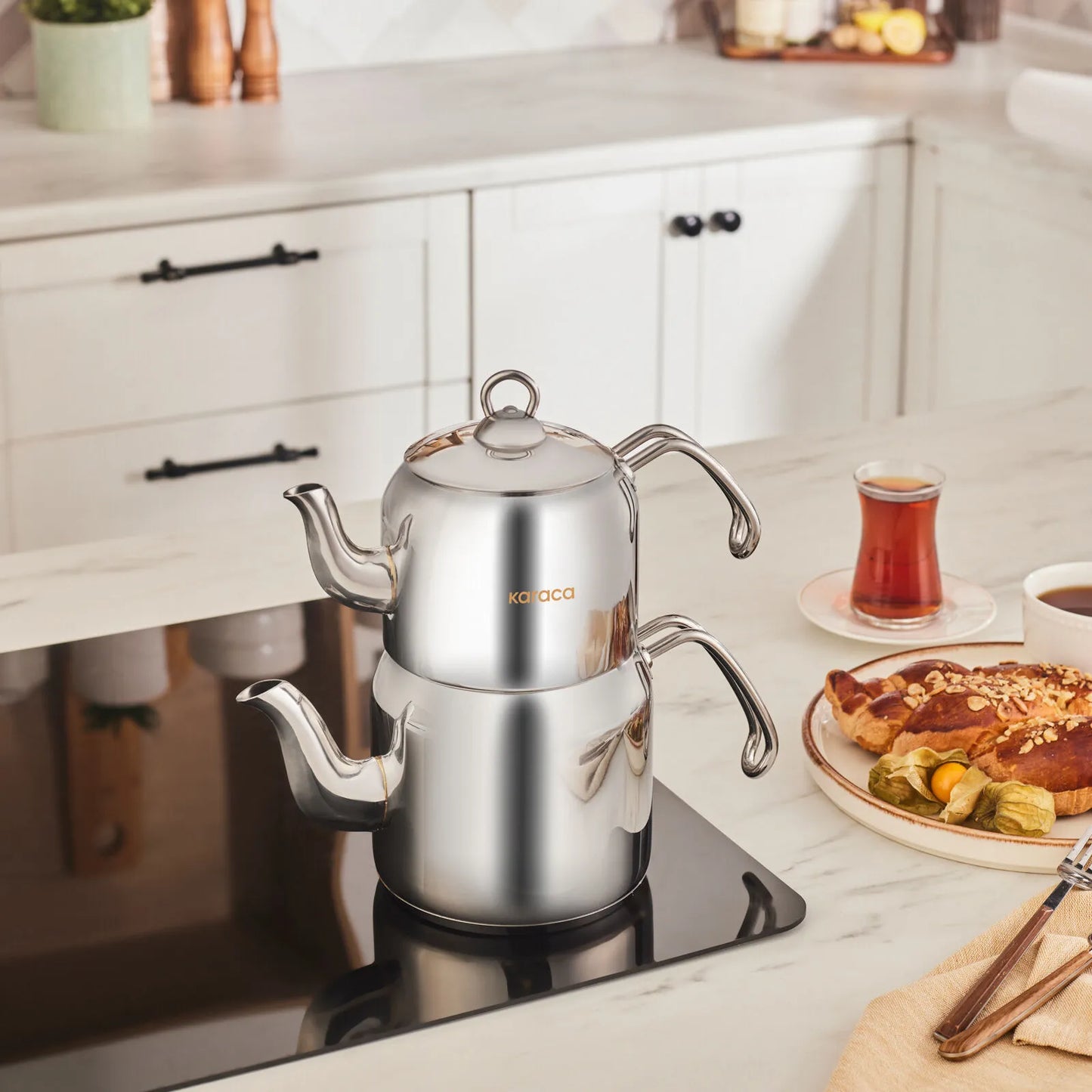 Karaca Esme Midi Çaydanlık Takımı – 1 liter