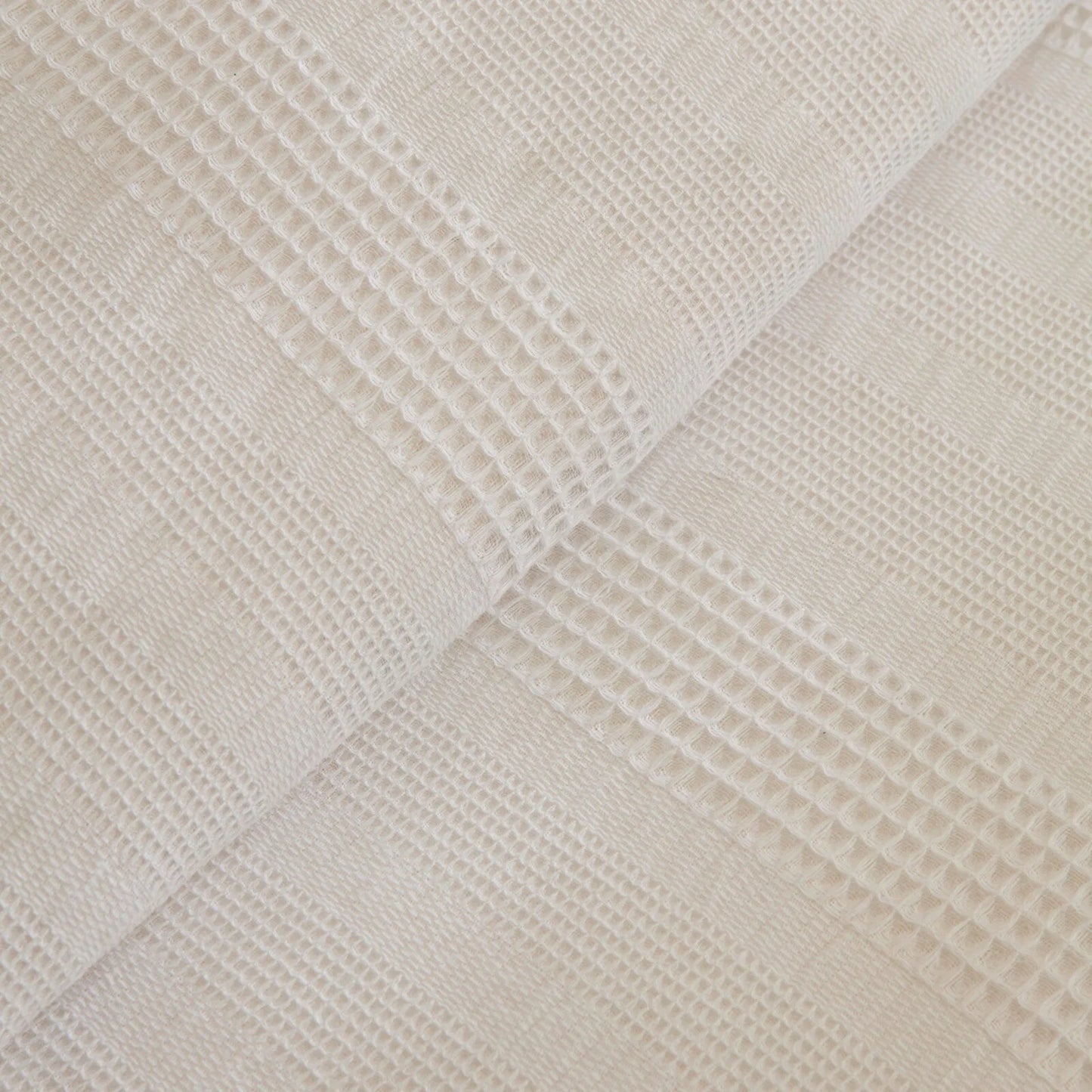 Karaca Home Layna Ecocell – Dobbeltseng Sengetæppe 200x220 cm, Råhvid