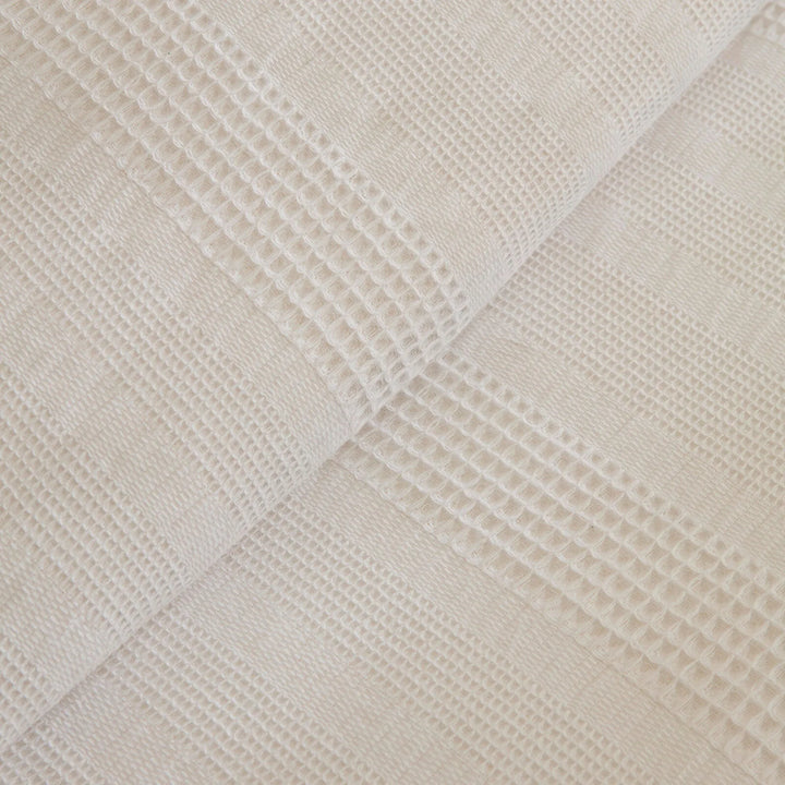 Karaca Home Layna Ecocell – Dobbeltseng Sengetæppe 200x220 cm, Råhvid