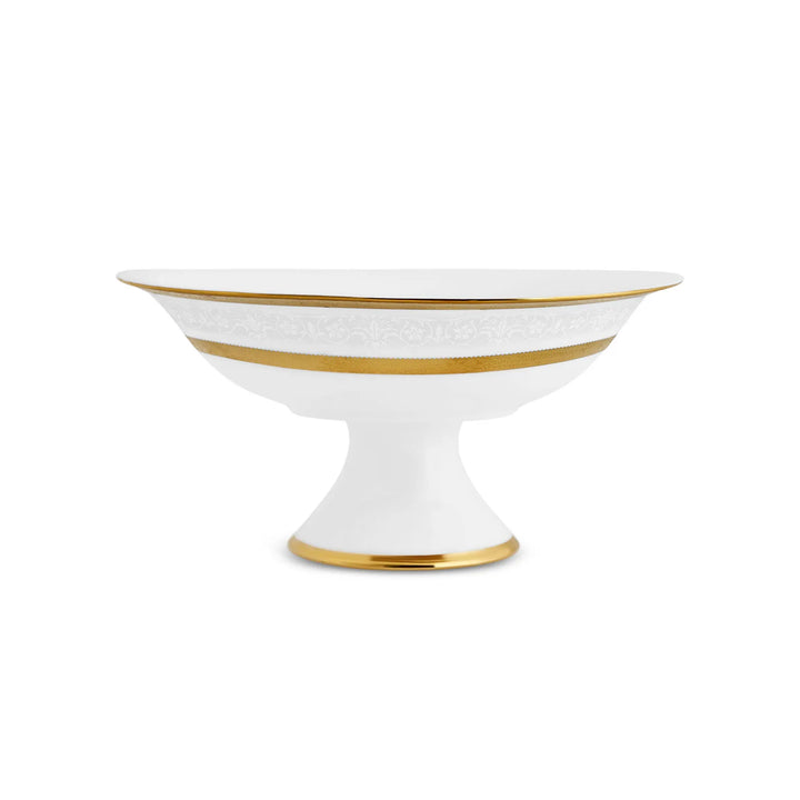 Karaca - Royal Bone Victoria - Serveringsfad på Fod – Guld