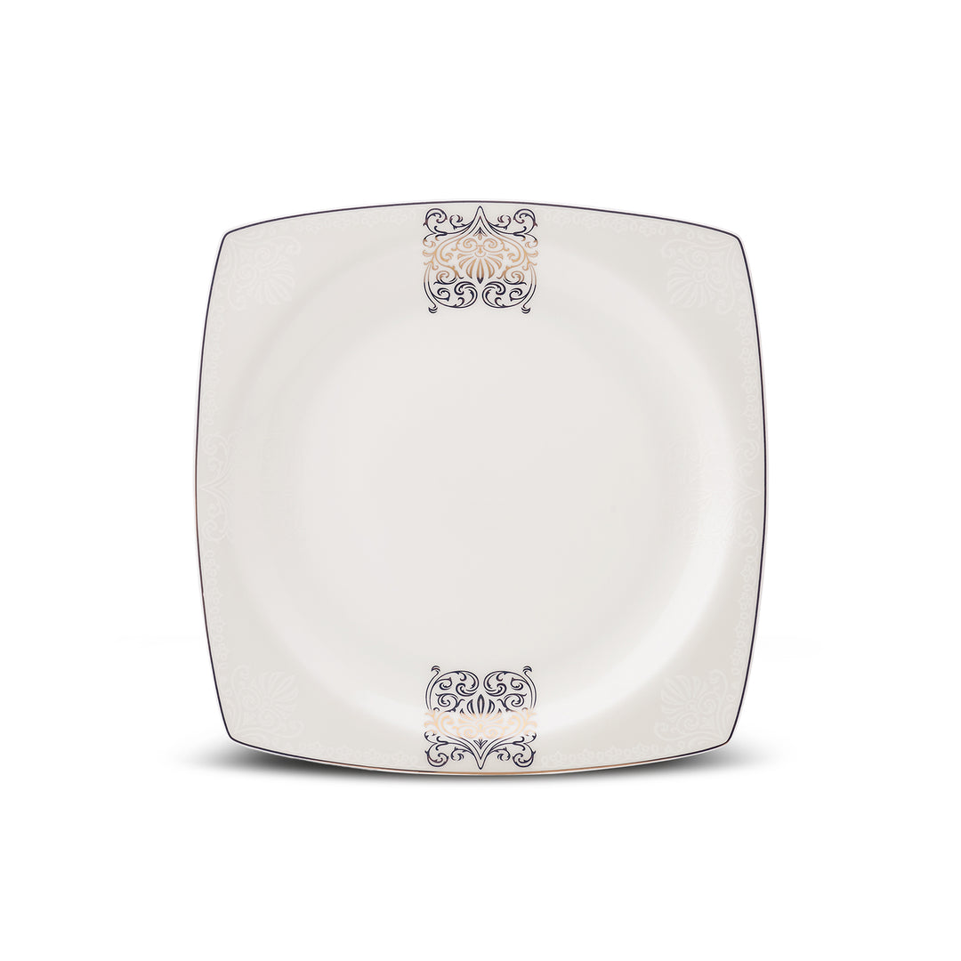 Karaca Fine Bone New Lotus Gold Spisestel til 4 Personer 17 Dele