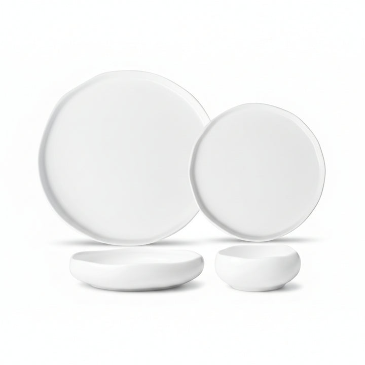 Almina Diva Porcelæn Spisestel – 24 dele - 6 Personer