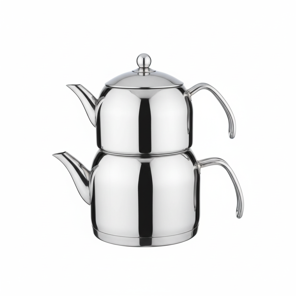 Almina Liya Medium Tekandesæt 1 Liter / 2 Liter - Rustfrit stål - Induktion