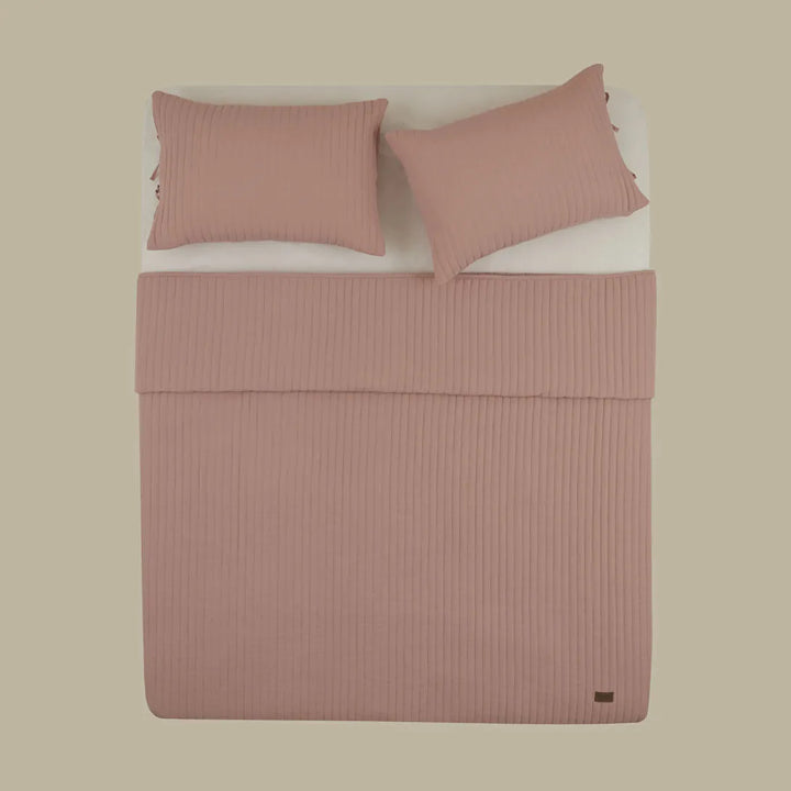 Karaca Home Elie – Dobbeltseng Sengetæppe 230x240 cm - Rose
