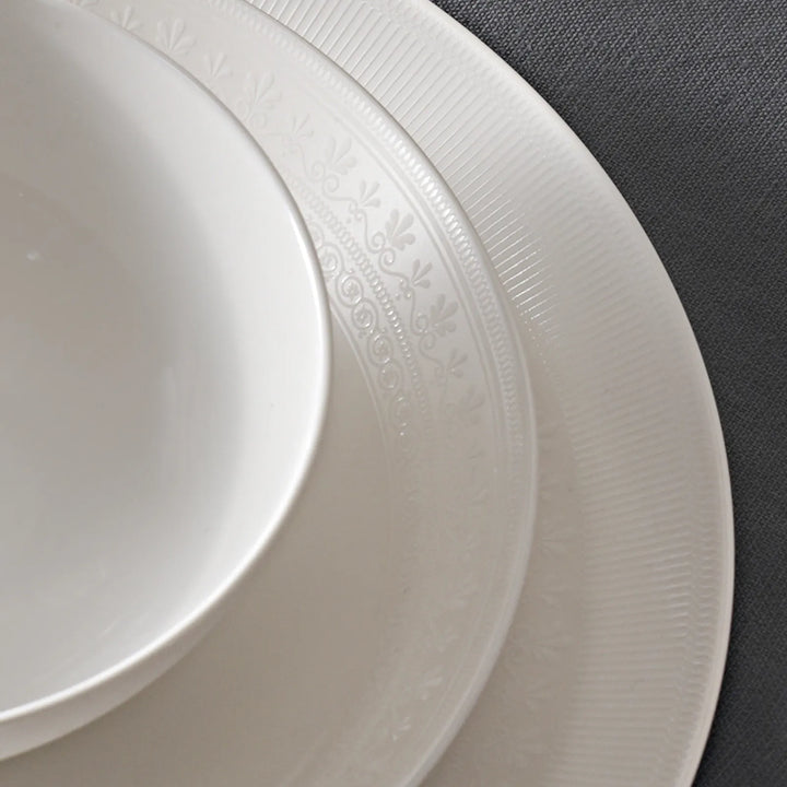 Karaca Arte New Bone Spisestel – 56 dele til 12 personer