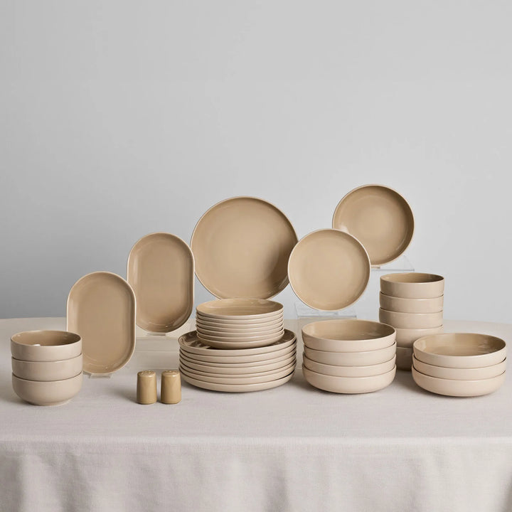 Karaca Earth Collection Terra – 36 dele Middagsservice til 8 personer, Beige