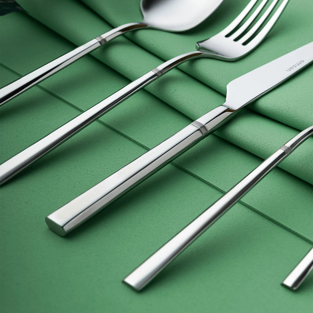 Karaca Emsan Penta 30 Dele Bestiksæt – 6 Personer - 18/10 rustfrit stål