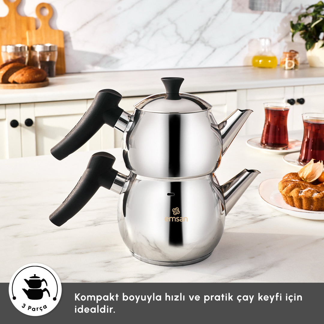 Emsan - Alim Mini Tesæt – 0,65 L + 1,1 L | 3 Dele