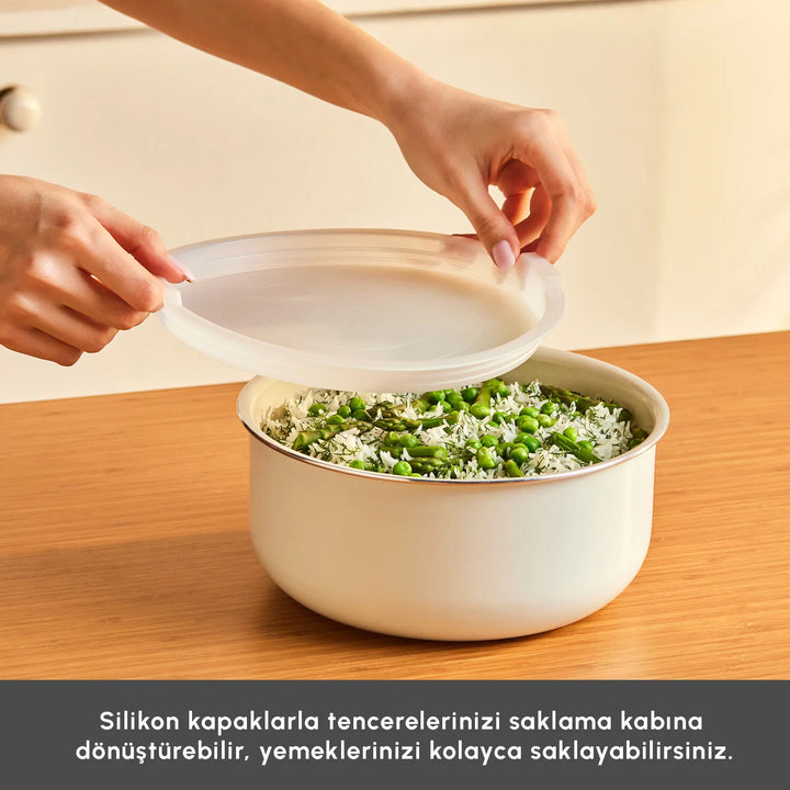 Karaca x Refika Swiss Crystal Almond 9 Dele Grydesæt