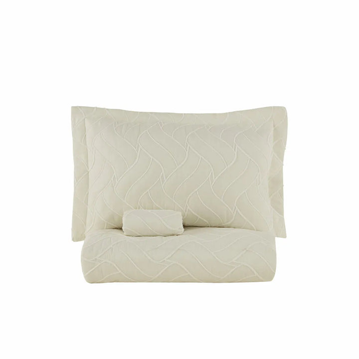 Karaca Home Vega – Dobbeltseng Sengetæppe 240x260 cm - Hvid