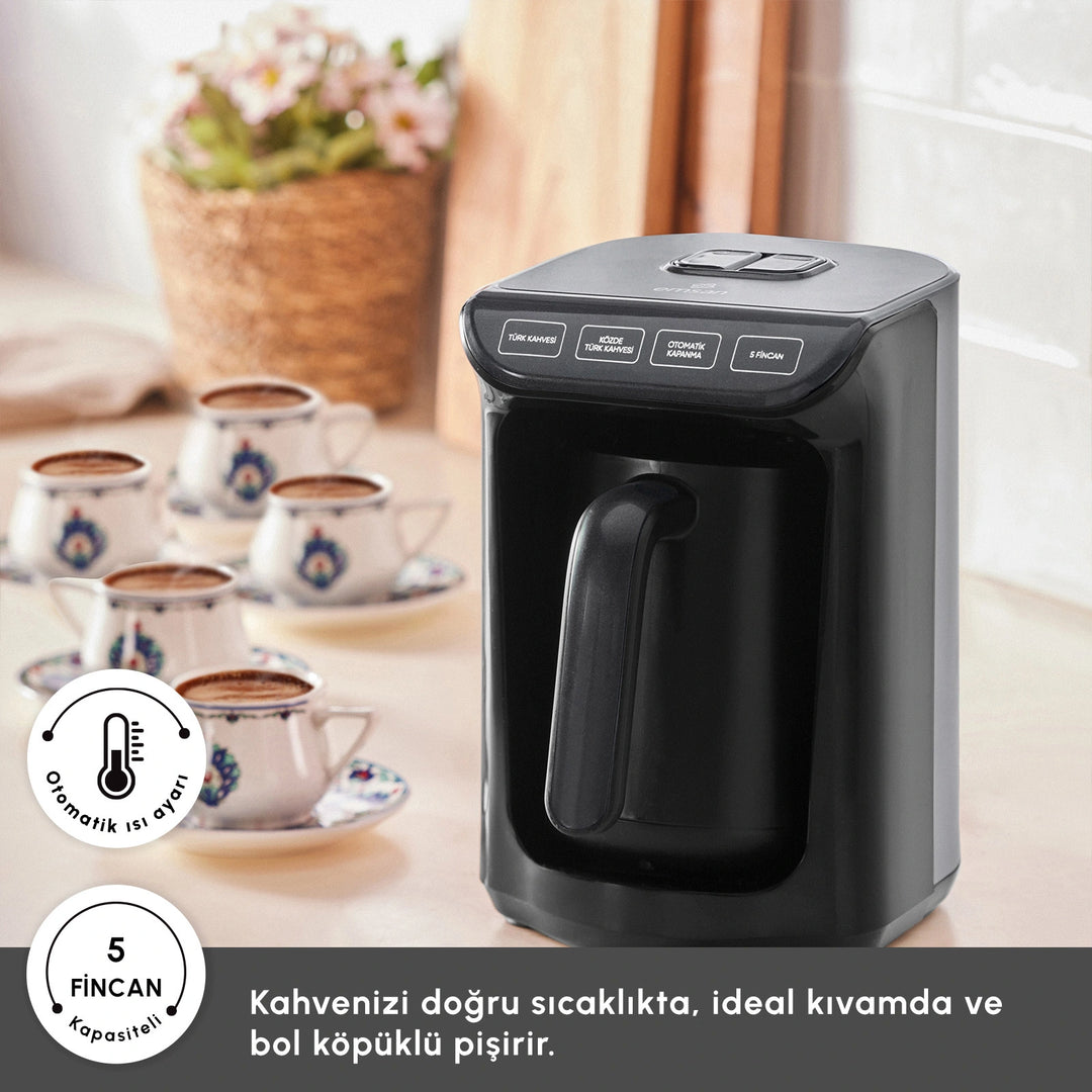 Emsan Közde Tyrkisk Kaffemaskine – Shiny Black