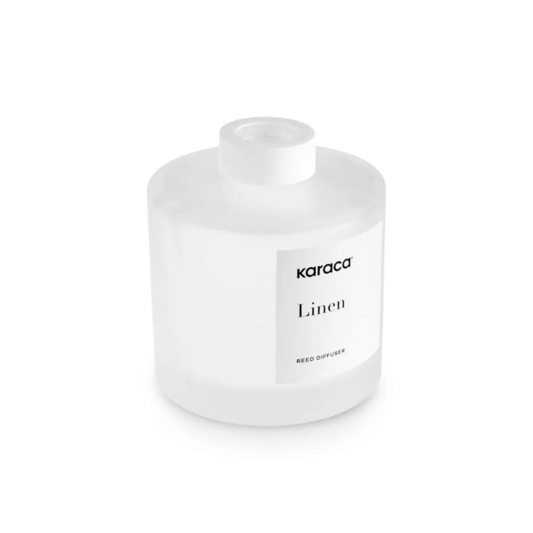 Karaca Home White Pure Linen Duftspreder med Duftpinde – 500 ml