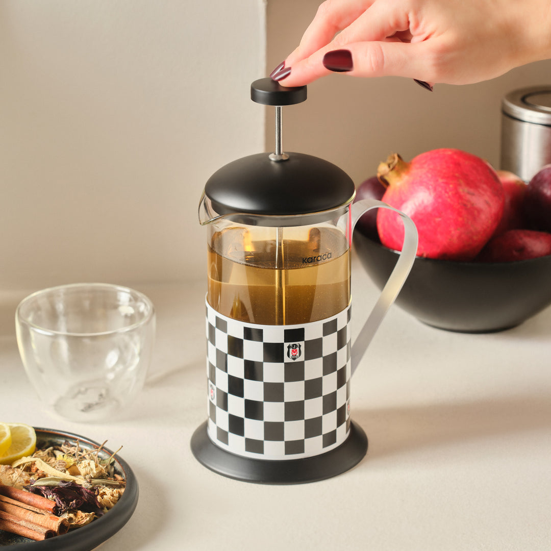 Karaca x Beşiktaş French Press – 600 ml