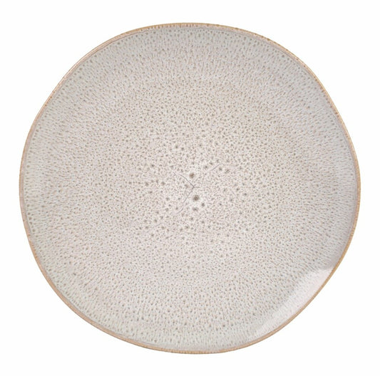 Porcelæn Tallerken 27 cm - Michelino Alythia - Økologisk Beige